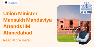 Union Minister Mansukh Mandaviya Attends IIM Ahmedabad Healthcare Summit 2023 as Chief Guest